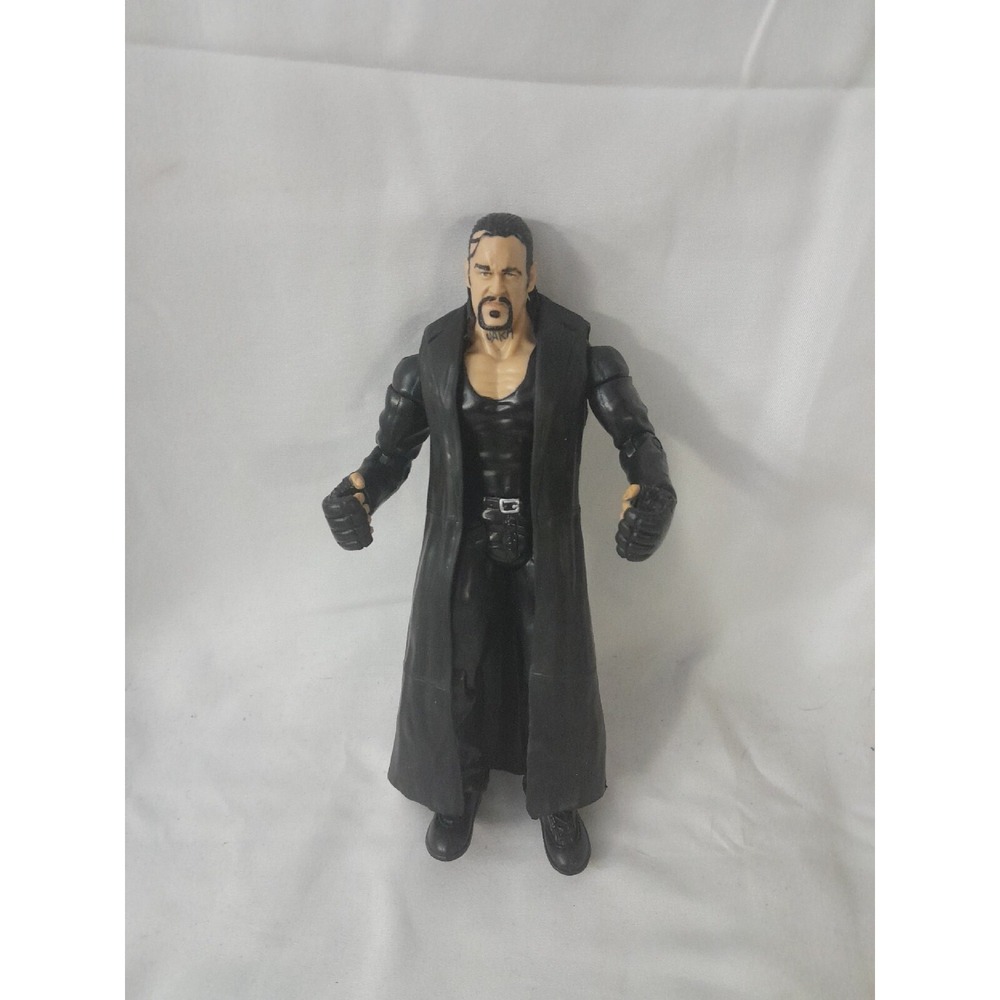VINTAGE JAKKS Pacific 2003 Undertaker With Coat Wrestling Action Figure WWE WWF